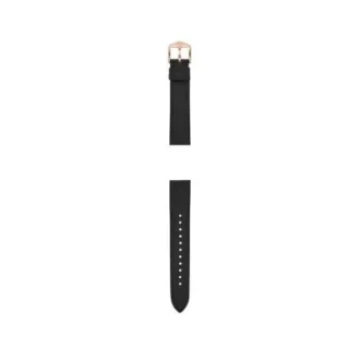 18 mm sort LiteHide™ læderrem