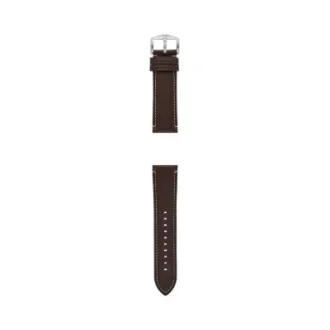 24 mm mørkebrun LiteHide™ læderrem 24 mm mørkebrun LiteHide™ læderrem