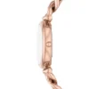 Carlie tre-hånds ur og armbåndssæt i rustfrit stål i rosaguldfarve Carlie tre-hånds ur og armbåndssæt i rustfrit stål i rosaguldfarve