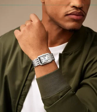 Carraway tre-hånds rustfrit stålur Carraway tre-hånds rustfrit stålur