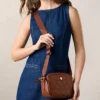 Danni læder crossbody taske Danni læder crossbody taske