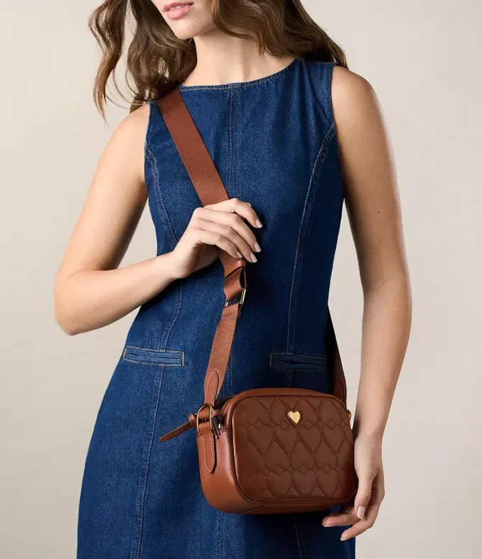 Danni læder crossbody taske Danni læder crossbody taske