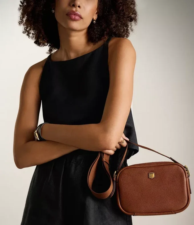 Danni læder crossbody taske