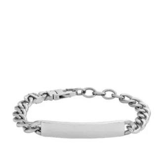 Ellis rustfrit stål ID-armbånd