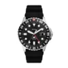 Fossil Blue GMT sort silikoneur Fossil Blue GMT sort silikoneur
