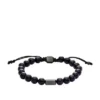 Galaxy Beads Navy armbånd med rekonstruerede sandstenperler Galaxy Beads Navy armbånd med rekonstruerede sandstenperler