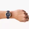Grant Chronograph Navy læderur Grant Chronograph Navy læderur