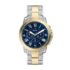 Grant Chronograph tofarvet rustfrit stålur