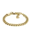 Harlow Linear Texture Chain guldfarvet rustfrit stål armbånd Harlow Linear Texture Chain guldfarvet rustfrit stål armbånd