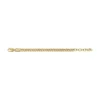 Harlow Linear Texture Chain guldfarvet rustfrit stål armbånd Harlow Linear Texture Chain guldfarvet rustfrit stål armbånd
