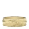 Harlow Linear Texture guldfarvet ring i rustfrit stål Harlow Linear Texture guldfarvet ring i rustfrit stål