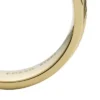 Harlow Linear Texture guldfarvet ring i rustfrit stål Harlow Linear Texture guldfarvet ring i rustfrit stål