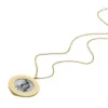 Harlow Locket Collection Halskæde med vedhæng i rustfrit stål i guldfarve Harlow Locket Collection Halskæde med vedhæng i rustfrit stål i guldfarve