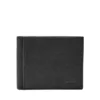 Ingram læder RFID bifold med flip ID-tegnebog