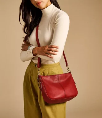 Jolie læder crossbody taske