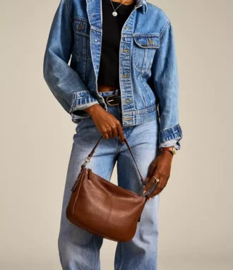 Jolie læder crossbody taske