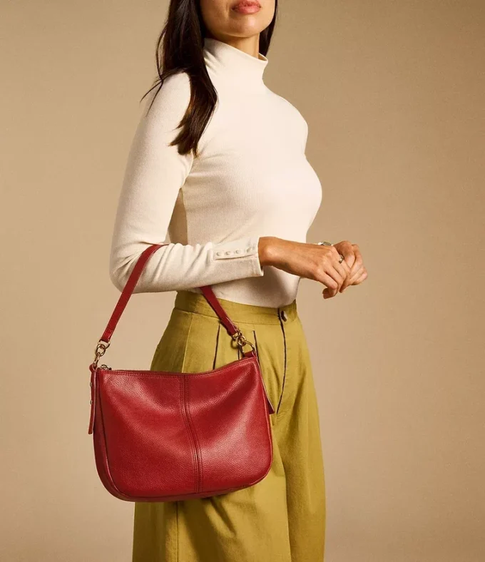 Jolie læder crossbody taske
