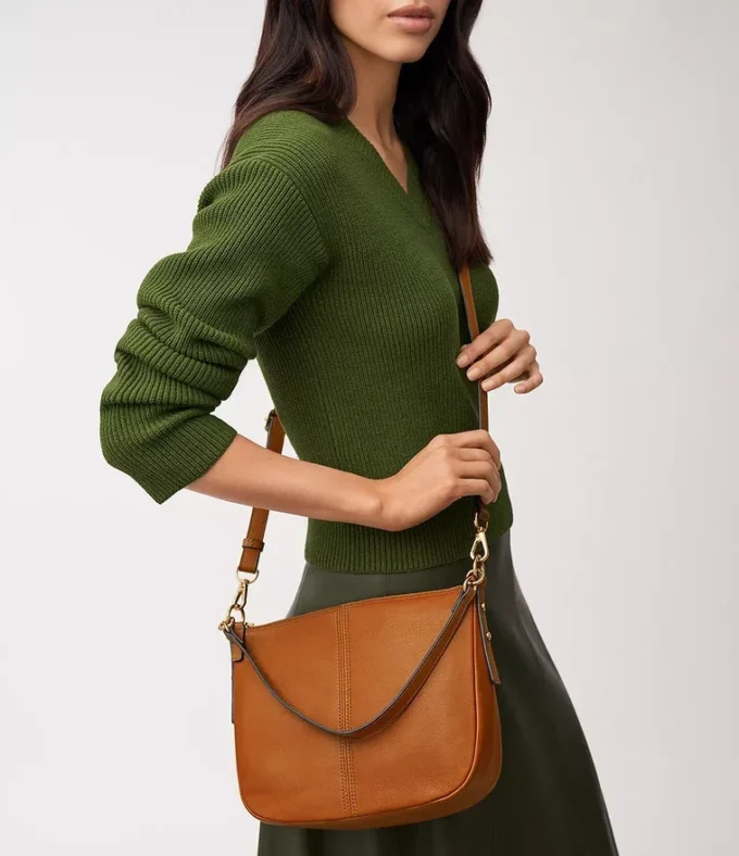 Jolie læder crossbody taske Jolie læder crossbody taske