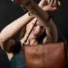 Jolie læder lille crossbody Jolie læder lille crossbody