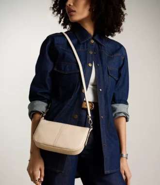 Jolie lille crossbody-taske i læder