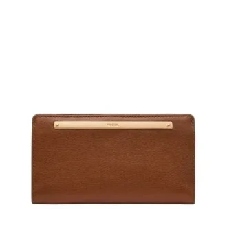 Liza læder slim bifold tegnebog