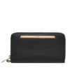 Liza læderclutch med lynlås Liza læderclutch med lynlås