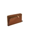 Liza læderclutch med lynlås Liza læderclutch med lynlås