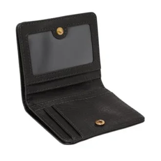 Logan læder lille RFID bifold tegnebog