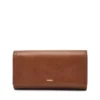 Logan læder RFID-klapclutch-tegnebog Logan læder RFID-klapclutch-tegnebog