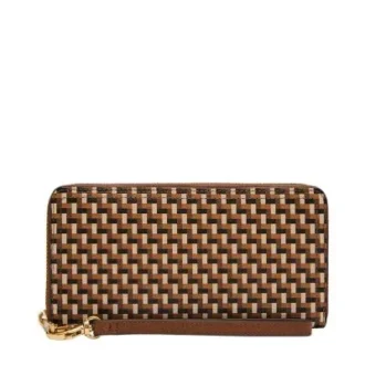 Logan RFID-clutch med lynlås