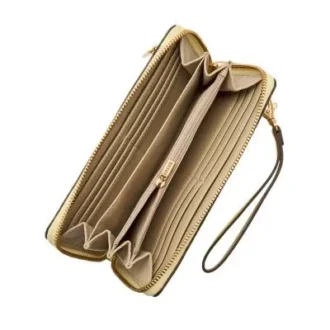 Logan RFID-clutch med lynlås