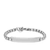 Maskinridset tekstur Rustfrit stål ID-armbånd Maskinridset tekstur Rustfrit stål ID-armbånd