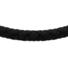 Maskinridset tekstur Sort silikone armbånd Maskinridset tekstur Sort silikone armbånd
