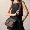 Maysen læder crossbody taske