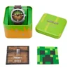 Minecraft x Fossil Limited Edition Grass Block Chronograph Watch