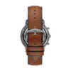 Neutra Chronograph Amber læderur