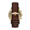 Neutra Chronograph brun læderur