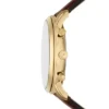 Neutra Chronograph brun læderur