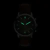 Neutra Chronograph brun læderur Neutra Chronograph brun læderur