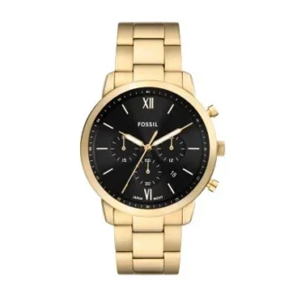Neutra Chronograph guldfarvet rustfrit stålur