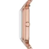 Raquel tre-hånds dato rose guldfarvet rustfrit stål ur Raquel tre-hånds dato rose guldfarvet rustfrit stål ur