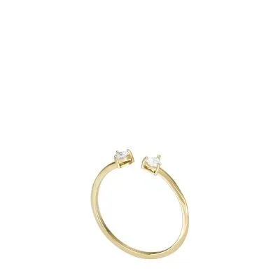 Sadie Tokens Of Affection guldfarvet rustfrit stål Toi Et Moi-ring Sadie Tokens Of Affection guldfarvet rustfrit stål Toi Et Moi-ring