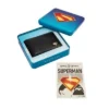 Superman x Fossil Derrick pengeklips-tegnebog