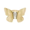 Sutton Butterfly-kollektion Guldfarvet rustfrit stål Center Focal Ring
