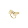 Sutton Butterfly-kollektion Guldfarvet rustfrit stål Center Focal Ring