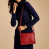 Taryn læder crossbody taske