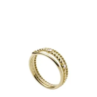 Val Vintage Heritage guldfarvet rustfrit stål Prestack-ring